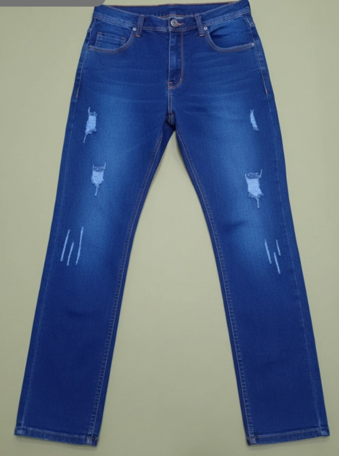 Jeans azul rasgados talla 36